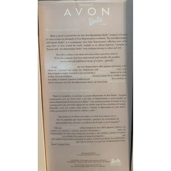 VINTAGE Set of 3 Special Editions AVON REPRESENTATIVE Barbies IN BOXES - Picture 16 of 16